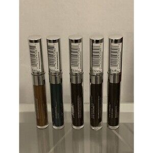 5X Maybelline Chrome Eyeshadow Fools Gold Elec Emerald Bronze Sheen 530 540 550